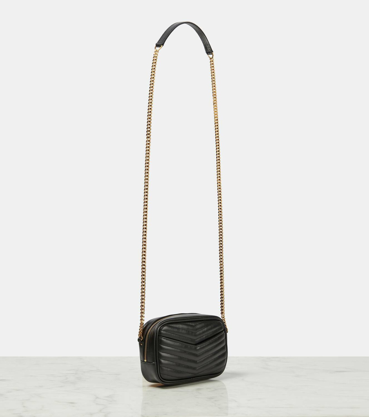 Saint Laurent Lou Mini leather crossbody bag Saint Laurent
