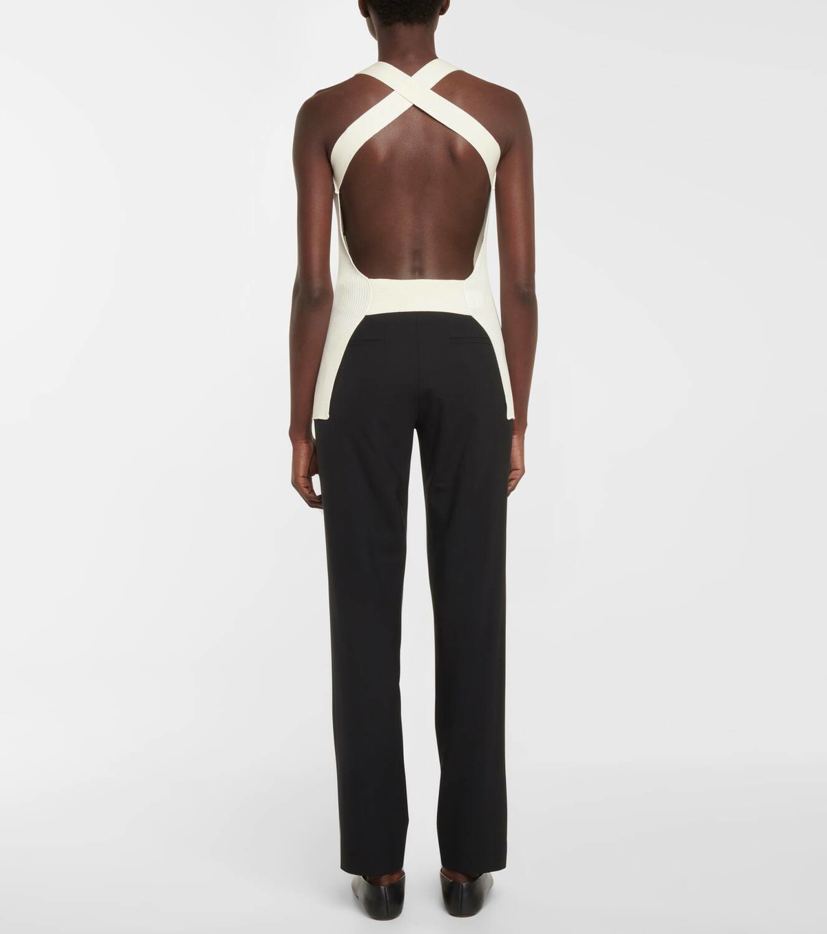 Petar Petrov Edvina cut-out silk tank top