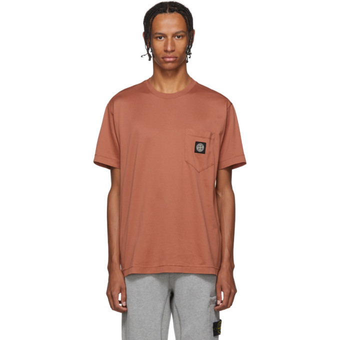 Photo: Stone Island Pink Pocket T-Shirt