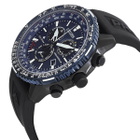 Citizen Promaster Air A-T Perpetual Alarm World Time Chronograph GMT Blue Dial Mens Watch CB5006-02L
