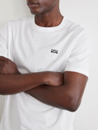LOEWE - Anagram-Embroidered Cotton-Jersey T-Shirt - White