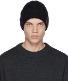 PRESIDENT's Black Wool Beanie