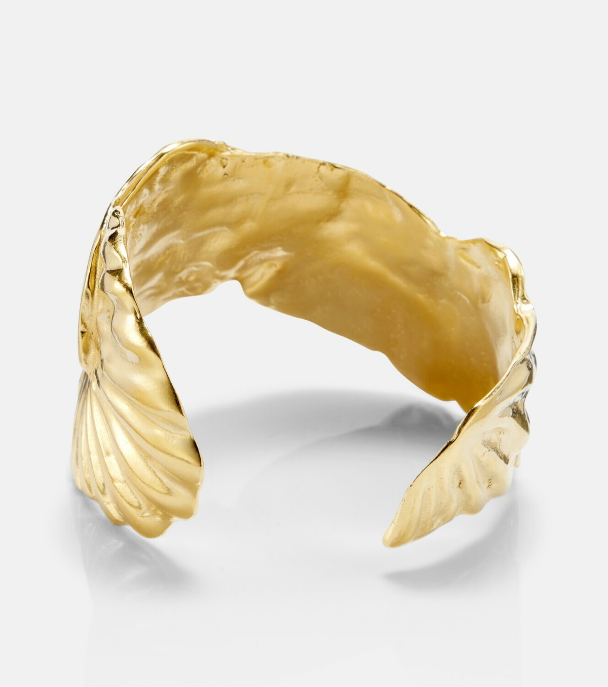 Ysso Birth of Venus 24kt gold-plated cuff bracelet