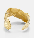 Ysso Birth of Venus 24kt gold-plated cuff bracelet