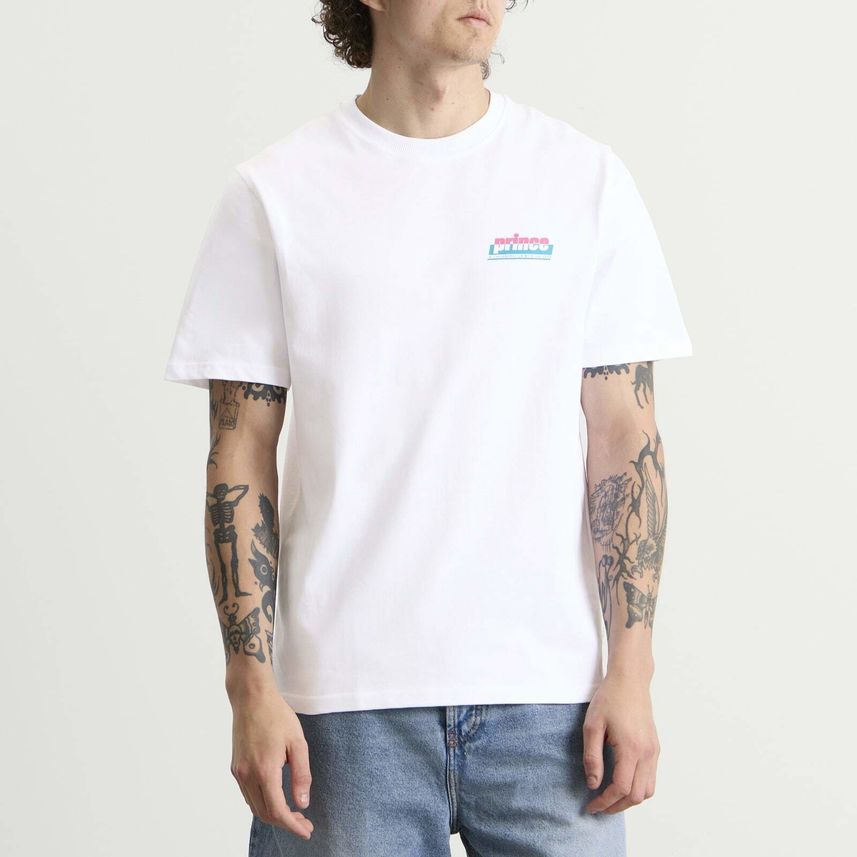 Les Deux Men's Prince P T-shirt in White
