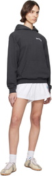 Sporty & Rich Black HWCNY Hoodie