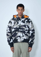 Stüssy Flight Bomber Jacket Snow Camo