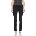 R13 Black Alison Crop Jeans