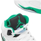 Air Jordan Women's 5 Retro W Sneakers in White/Lucky Green/Ice Blue