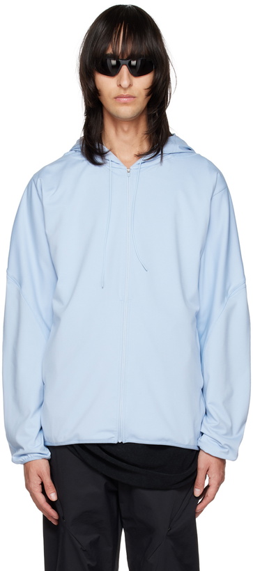 Photo: Post Archive Faction (PAF) Blue Right Hoodie