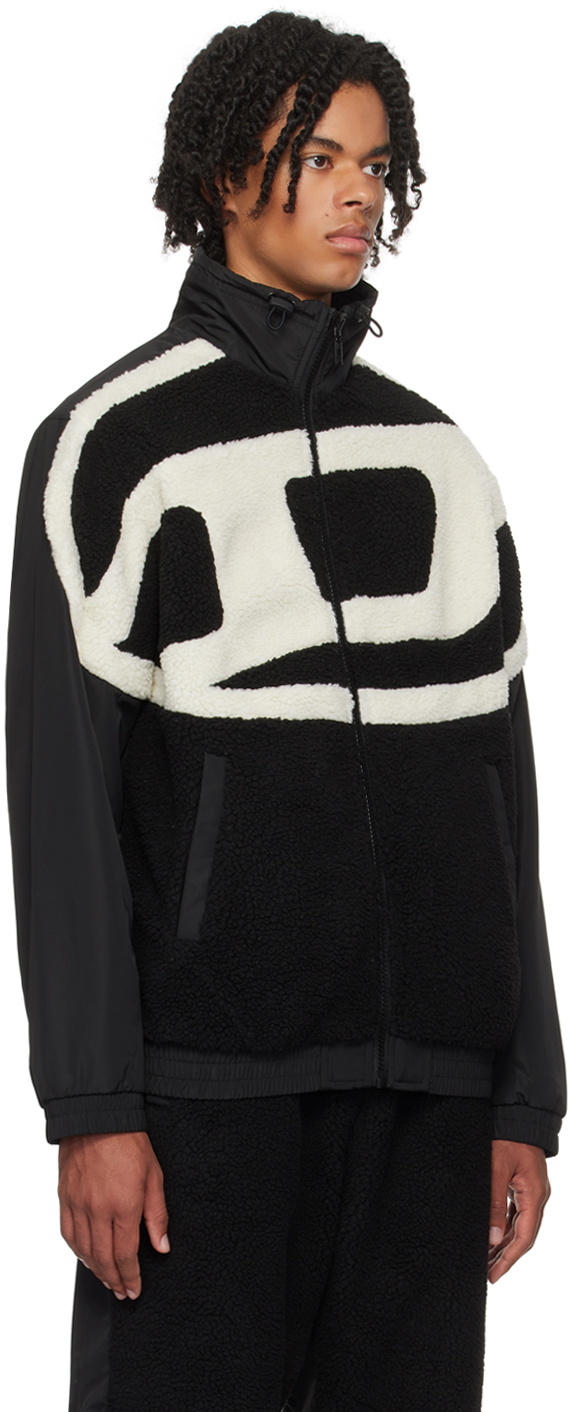 DIESEL スポーティー ジャケット 黒/白 Amazon.co.jp: [Diesel] [ディーゼル] メンズ ジャケット