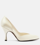 Herbert Levine Not Half Bad embellished satin pumps