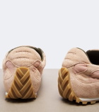 Bottega Veneta Orbit Flash suede-trimmed sneakers