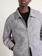 BODE - Static Ohio Linen-Blend Jacket - Gray