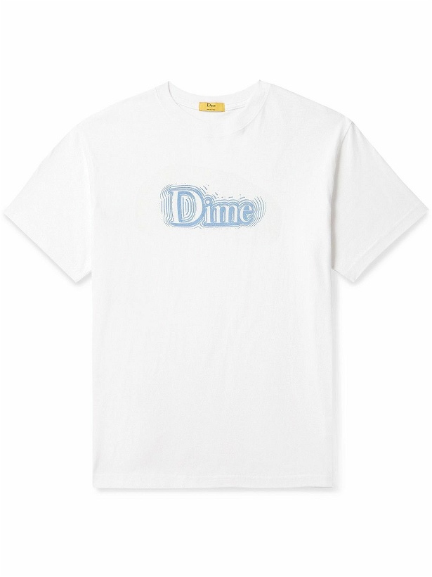 Photo: DIME - Noize Logo-Print Cotton-Jersey T-Shirt - White
