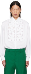 Valentino White Floral Shirt