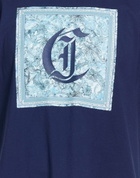 Just Cavalli Mens T-shirt in Navy
