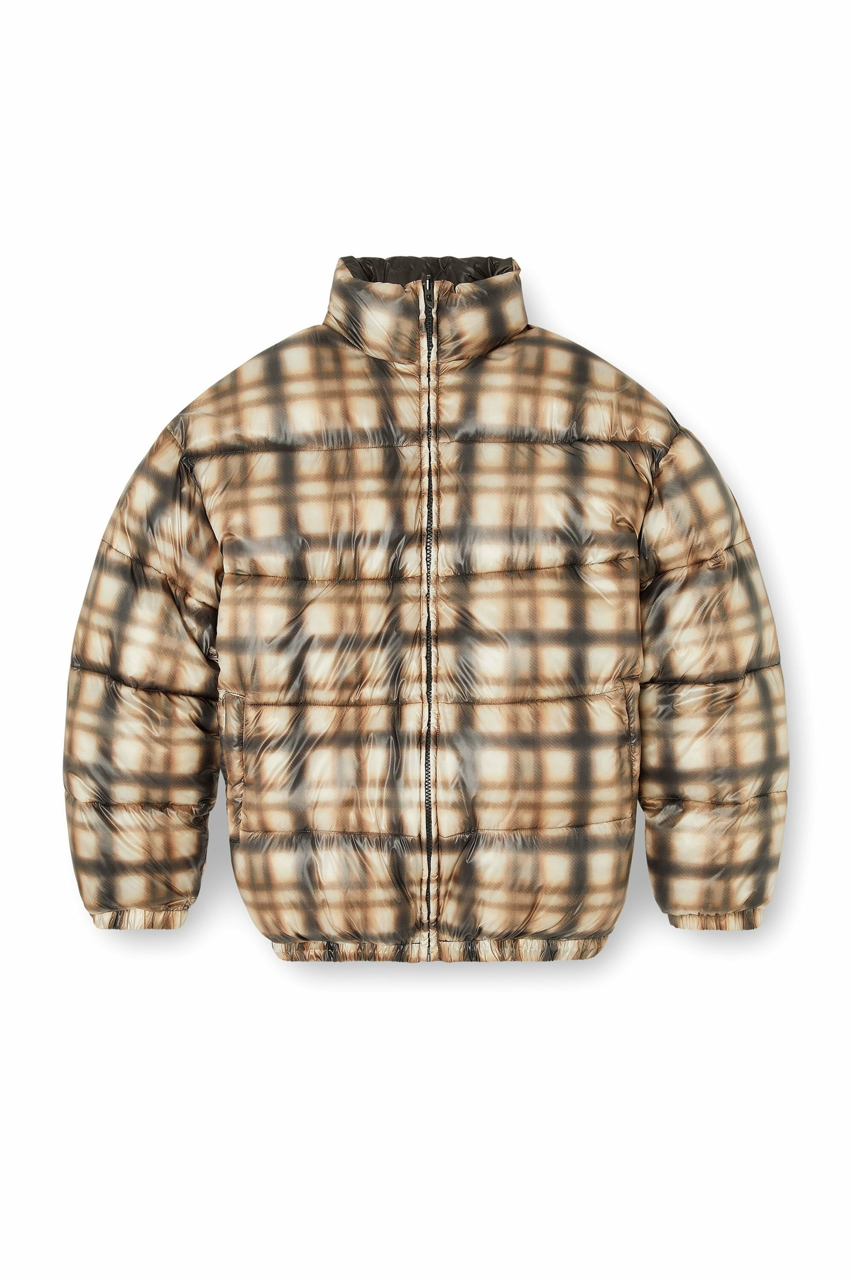 Diesel Reversible padded bomber jacket - Jackets Mens in Multicolor