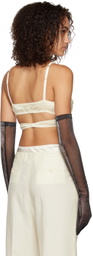 Anna October Off-White Élin Bralette