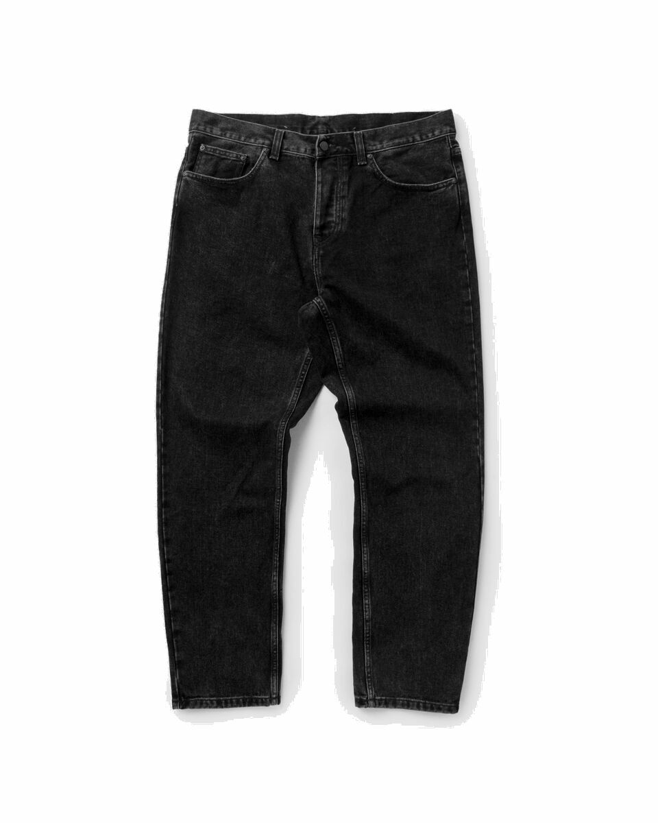 Photo: Carhartt Wip Newel Jeans (Tapered) Black - Mens - Jeans