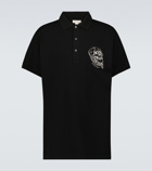 Alexander McQueen Skull cotton polo shirt