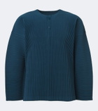 Homme Plissé Issey Miyake Monthly Colors: September pleated Henley shirt