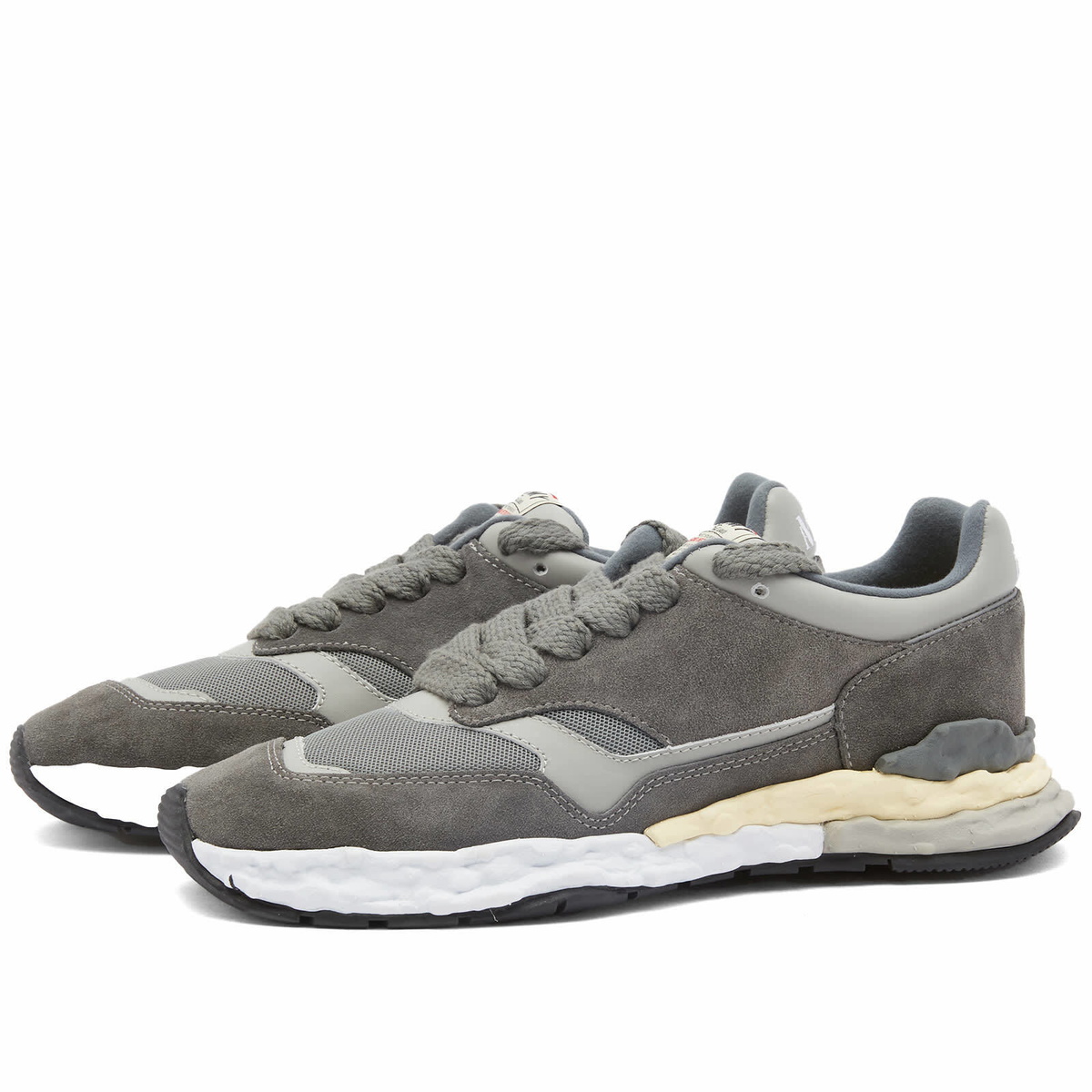 Maison MIHARA YASUHIRO Men's George Original Low Sneakers in Grey 