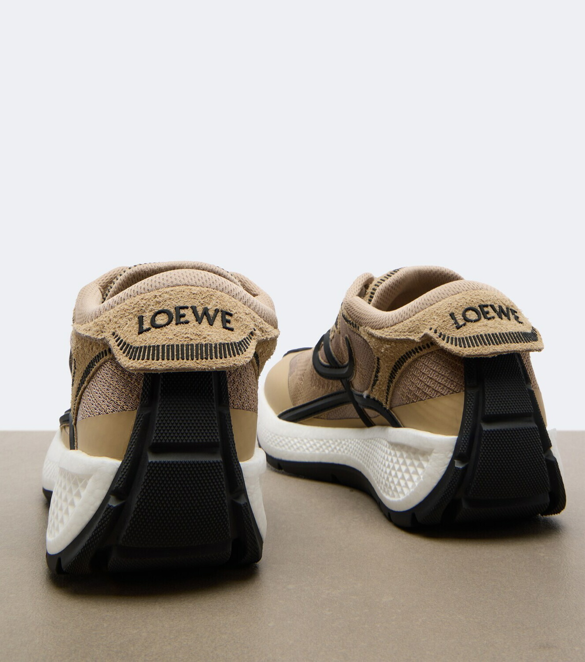 Loewe Pogo mesh-trimmed sneakers