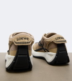 Loewe Pogo mesh-trimmed sneakers