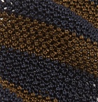 Rubinacci - 6cm Knitted Silk Tie - Blue