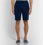 Derek Rose - Devon 2 Loopback Cotton-Jersey Drawstring Shorts - Blue