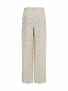 self-portrait Diamante Bow Jeans