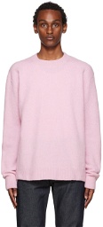 Dries Van Noten Pink Merino Wool Sweater