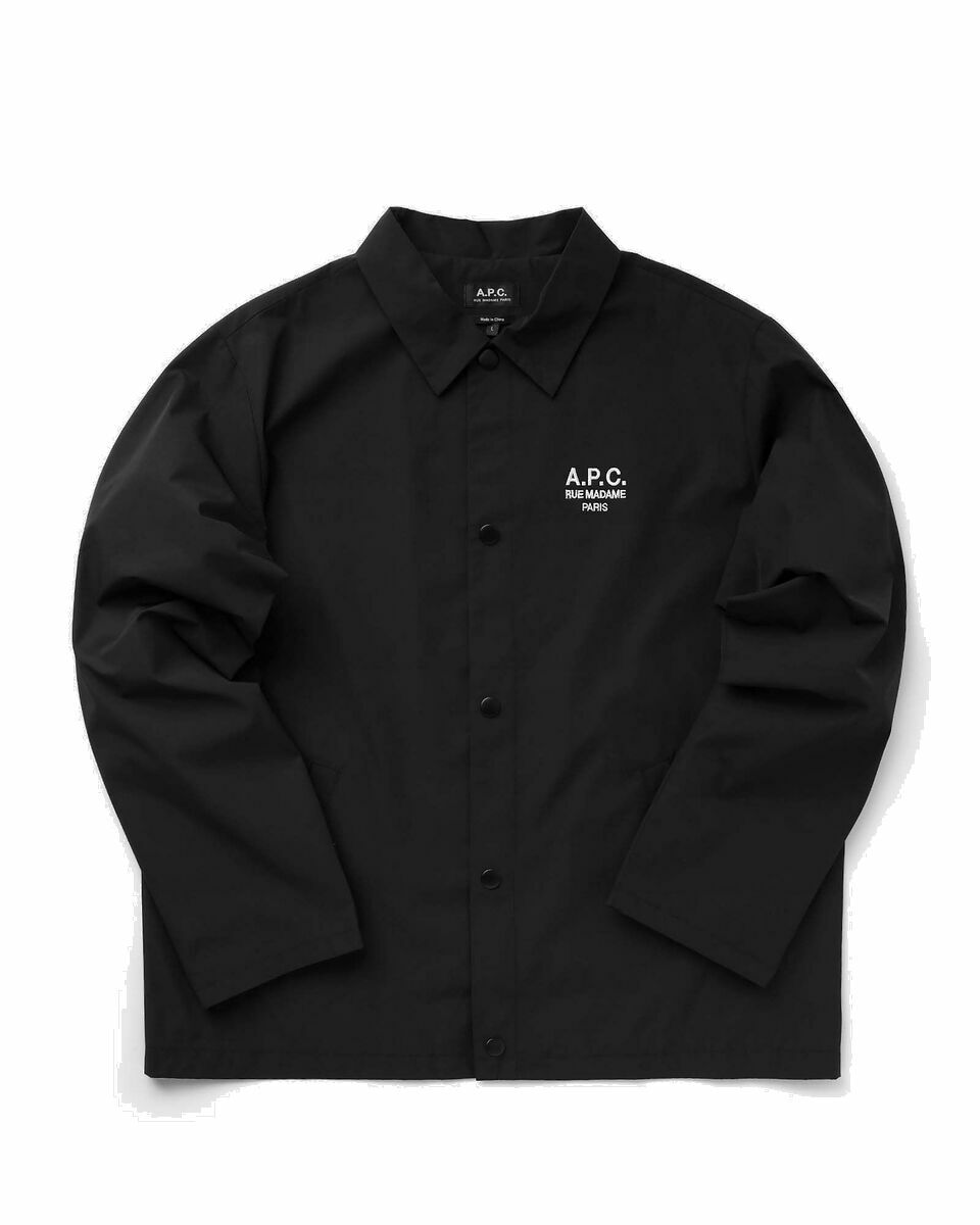 Photo: A.P.C. Blouson Regis Black - Mens - Windbreaker