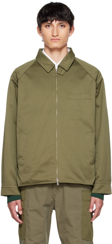 Photo: Nanamica Green Crew Jacket