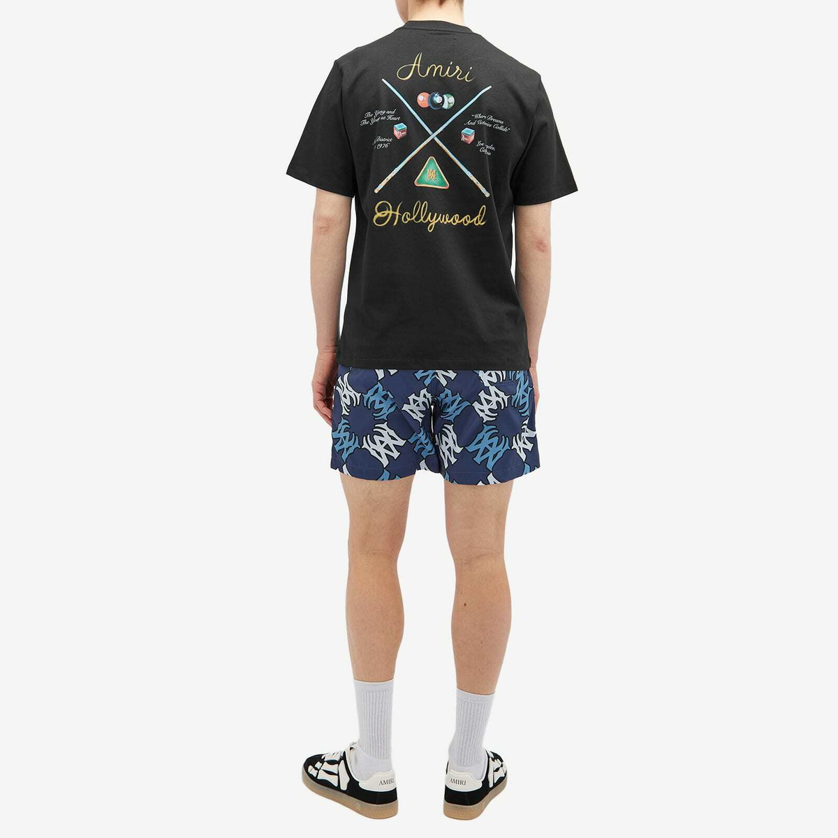 AMIRI Men's Pool Cue T-Shirt in Black Amiri AMIRI Men's Pool Cue T-Shirt in Black Amiri