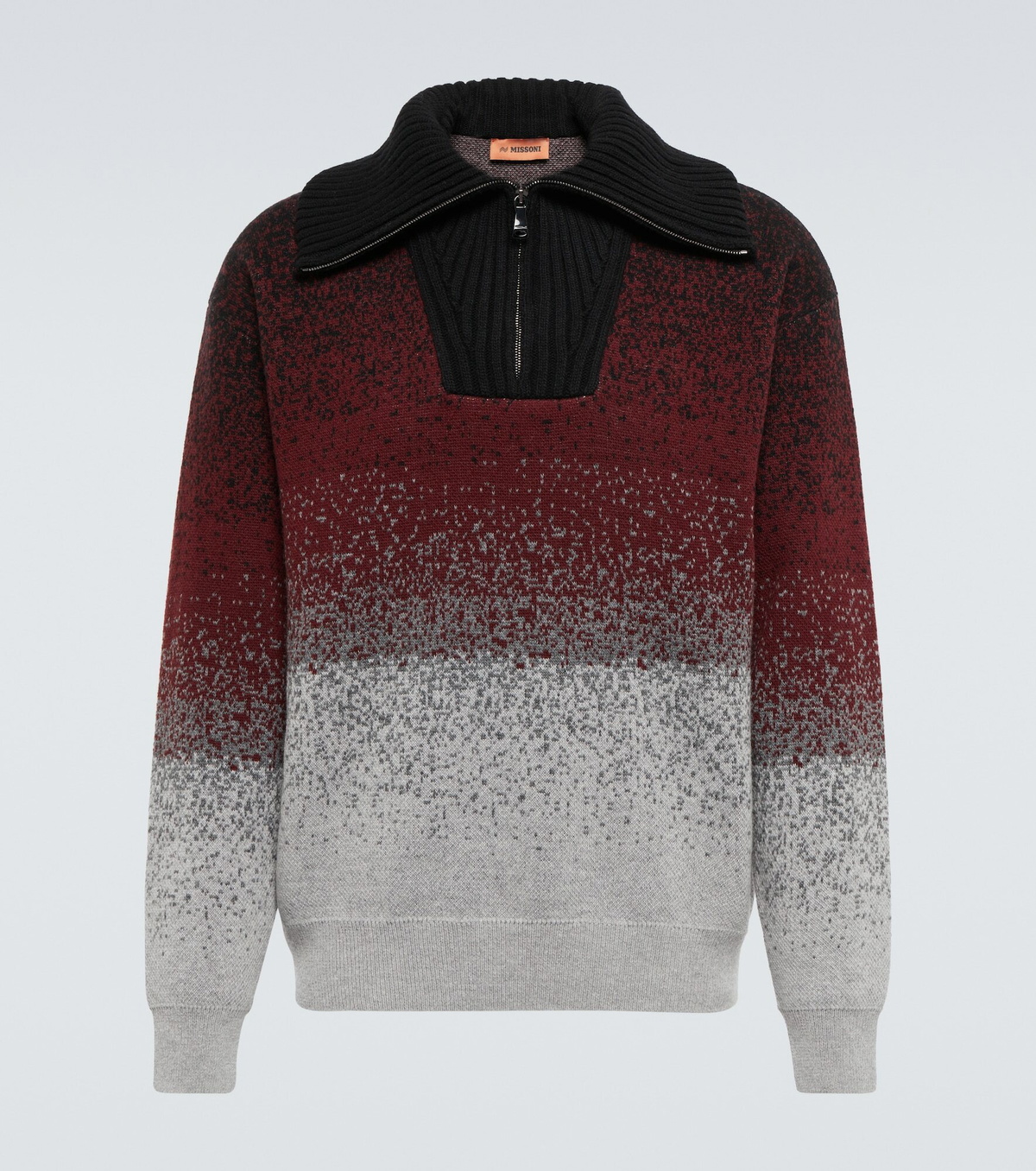 Missoni - Wool half-zip sweater Missoni