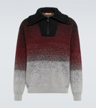 Missoni - Wool half-zip sweater