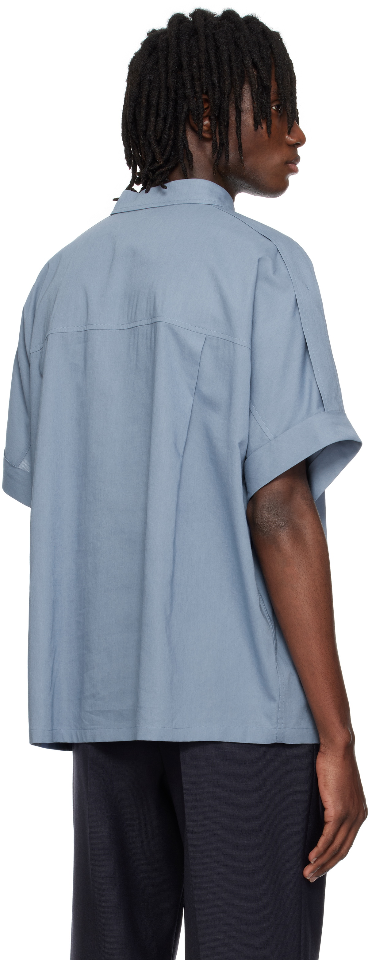 RECTO Blue Vintage Daddy Shirt
