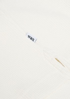 Wax London Cotton Henley top Ecru
