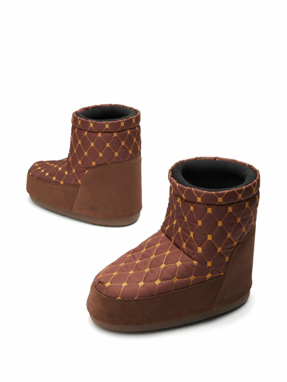 Moon Boot Brown Icon Low Quilted Boots