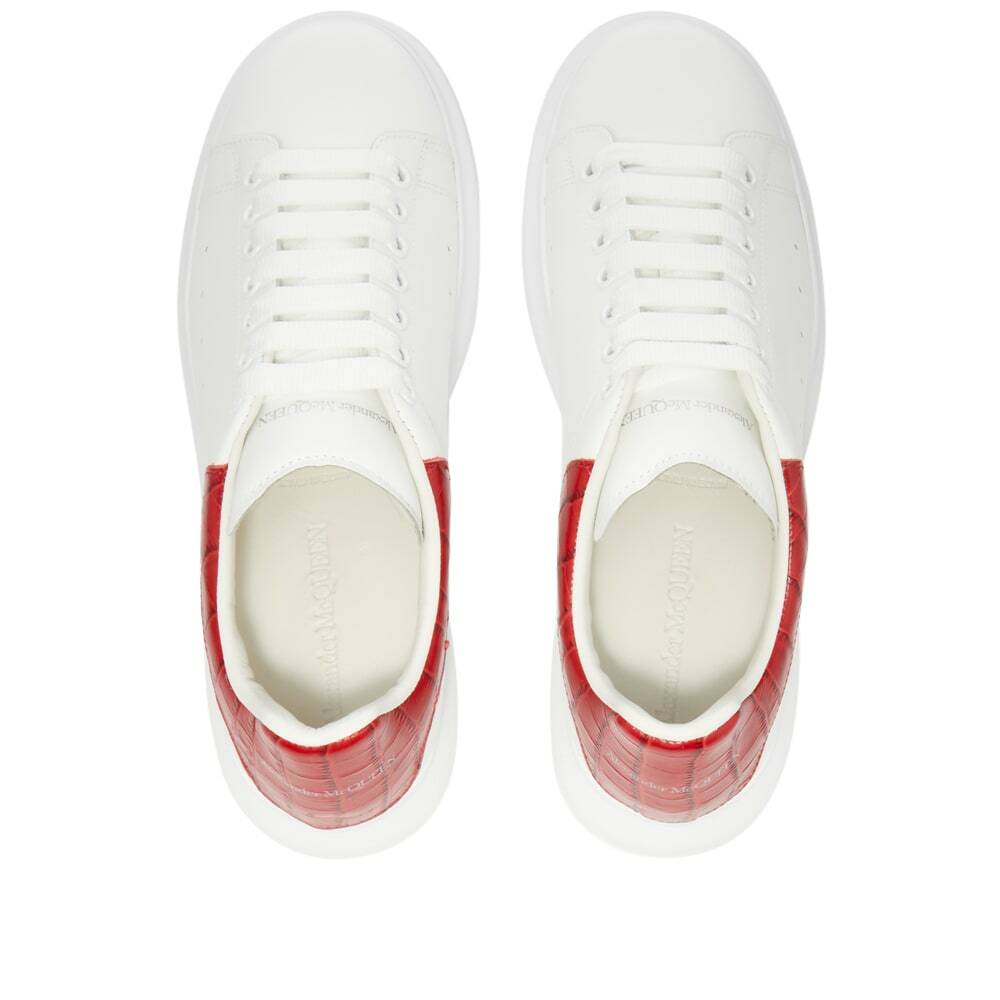 Alexander McQueen Wedge Sole Sneaker Red