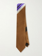 Dries Van Noten - 7.5cm Striped Silk-Twill Tie