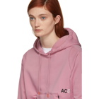 NikeLab Pink NRG ACG Pullover Hoodie