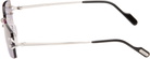 Cartier Silver Classic C Motif Sunglasses