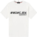 Moncler Grenoble Men's Logo T-Shirt in White