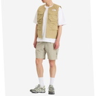 The North Face Men's Mountain Wind Vest in Khaki Stone