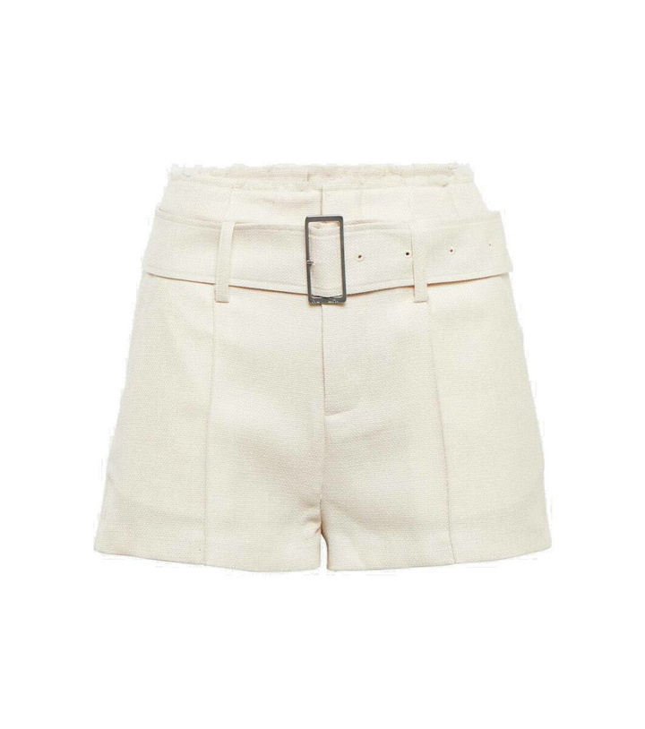 Photo: Xu Zhi Belted linen shorts