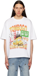 TOMBOGO™ White Printed T-Shirt