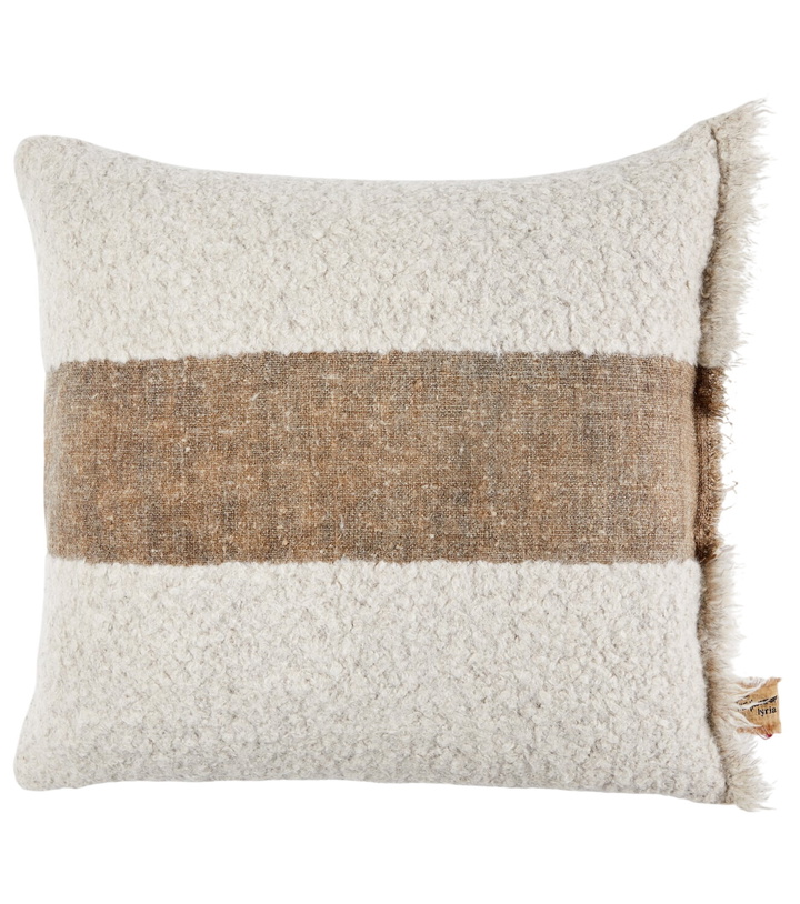 Photo: The House of Lyria Cimide alpaca and silk-blend cushion
